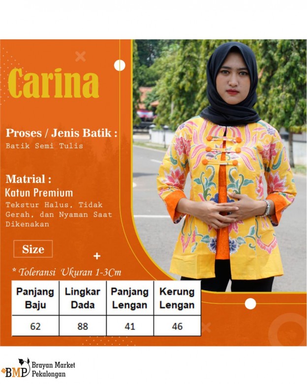Dress Batik (Carina) 